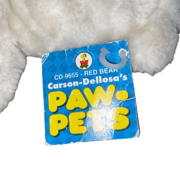 Carson-Dellosa Paw Pets Polar Bear Puppet 100% Polyester Fiber - Picture 6 of 7